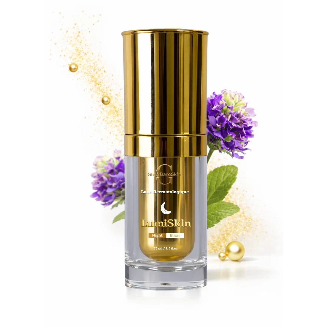 GlowBareSkin LumiSkin Night Elixir | Bakuchiol | Élixir de Nuit 30ml