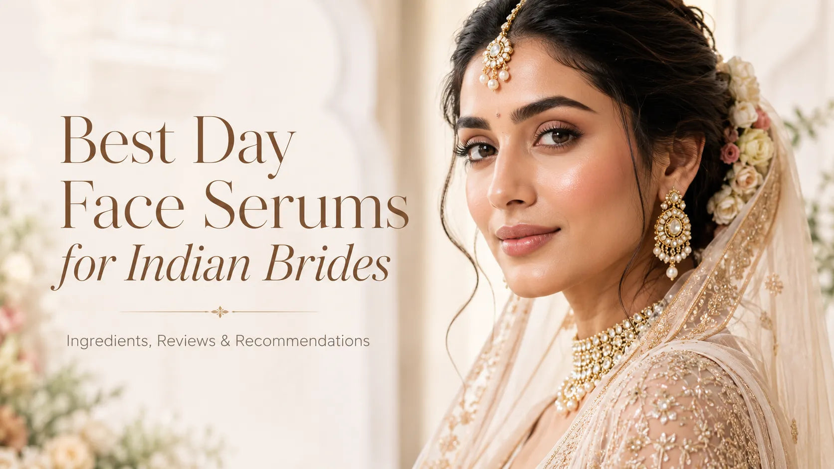  Best day face serums for Indian brides for glowing hydrated wedding-ready skin