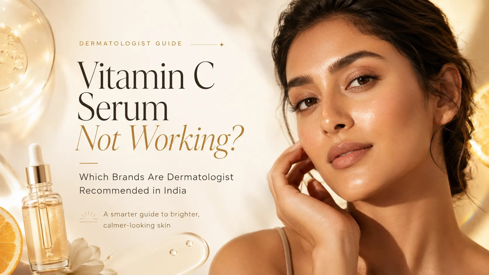 Best vitamin C serum recommended by dermatologists in India editorial guide