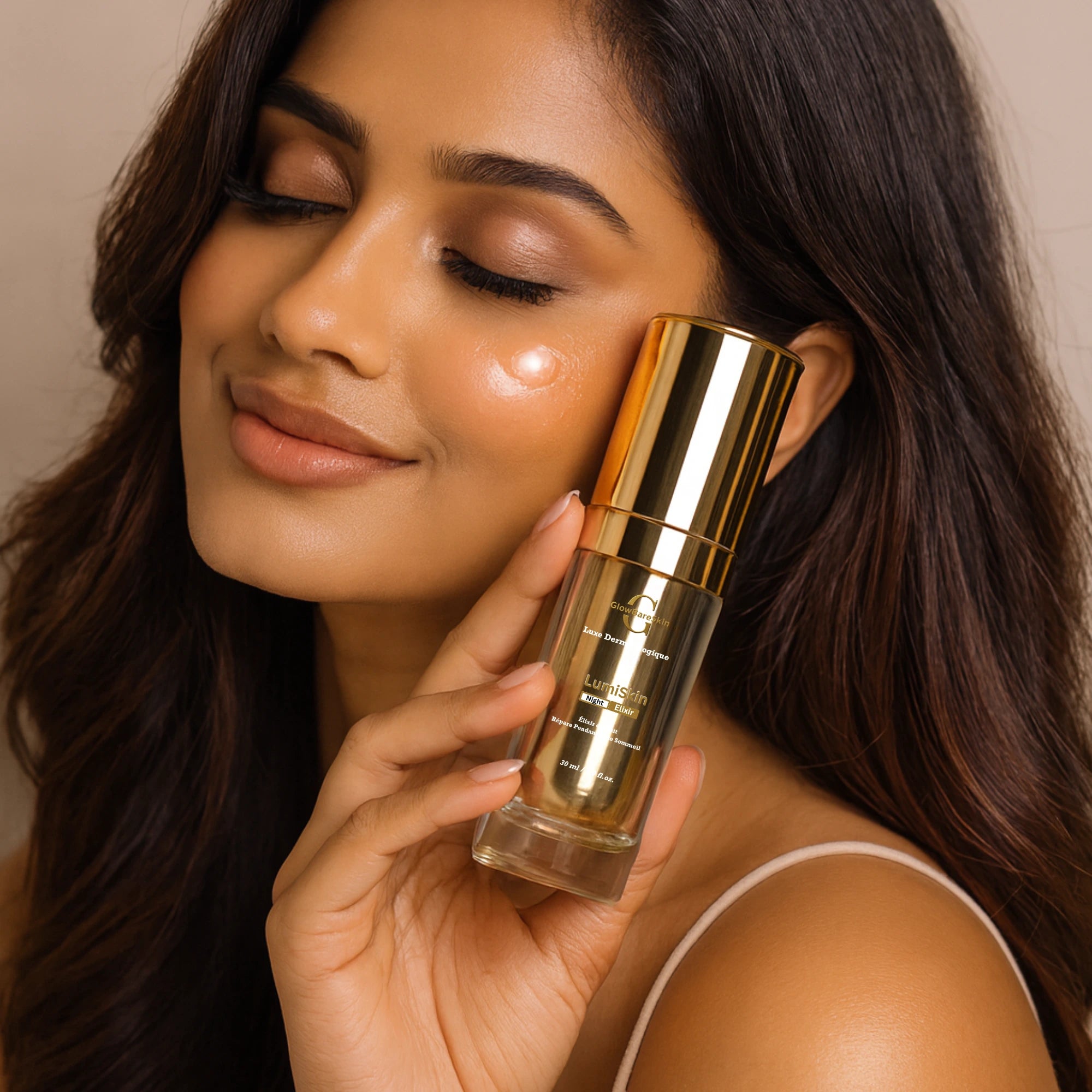 GlowBareSkin LumiSkin Night Elixir | Bakuchiol | Élixir de Nuit 30ml