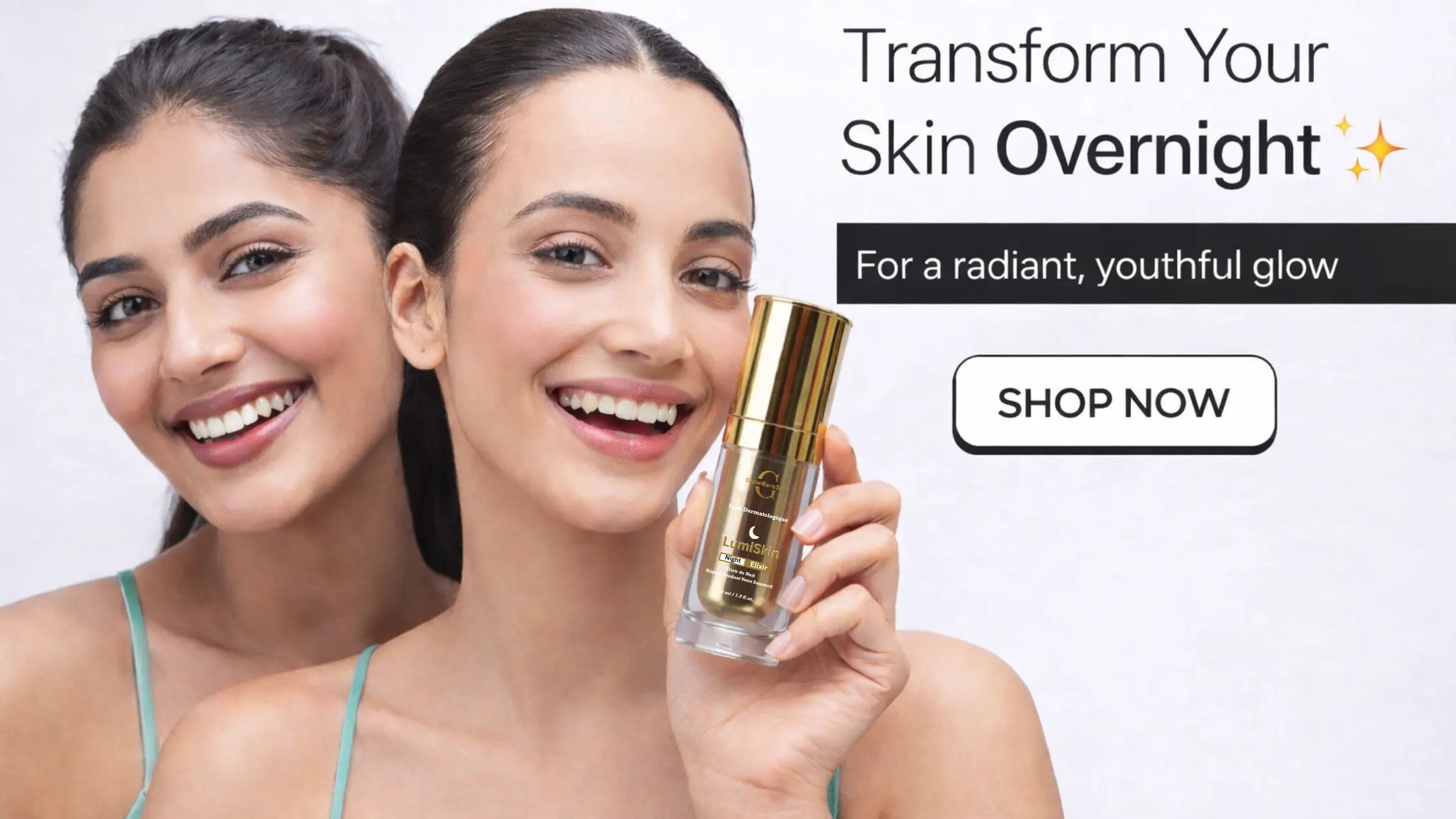 Transform skin overnight