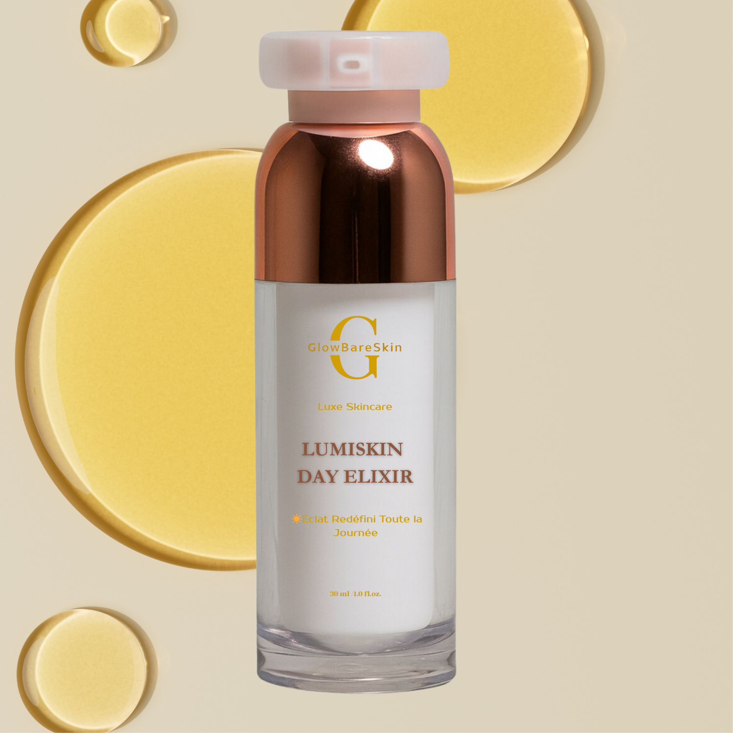 GlowBareSkin LumiSkin Day Elixir | Kakadu Plum | Élixir de Lumière 30ml